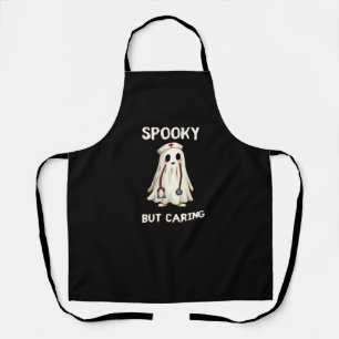 SPOOKY BUT CARING Essential T-Shirt Apron