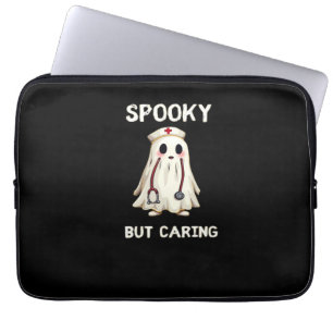 SPOOKY BUT CARING Essential T-Shirt Laptop Sleeve