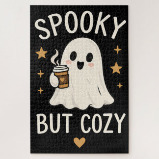 Spooky But Cosy Ghost Halloween Jigsaw Puzzle