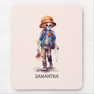 Spooky But Cute Zombie Kid – Adorable Macabre (3) Mouse Mat