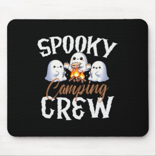 Spooky Camping Crew Halloween 2024 Campfire Happy Mouse Mat