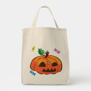 Spooky Candy Halloween Tote Bag