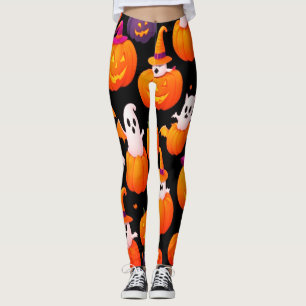 Spooky Candy Night Stretch Pants