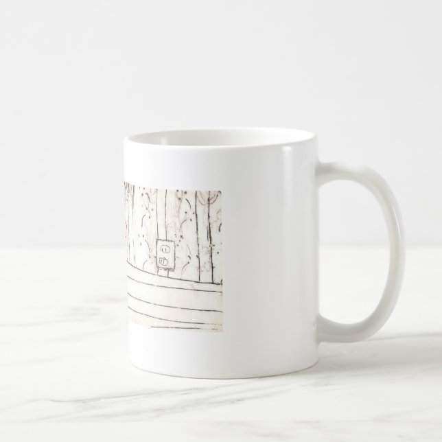 Spooky Cat Coffee Mug (Right)