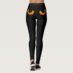 Spooky Cat Eyes on the Back of Your... Leggings