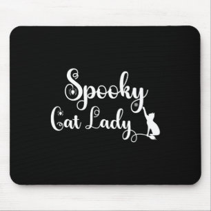 Spooky Cat Mum Shirt  Mouse Mat