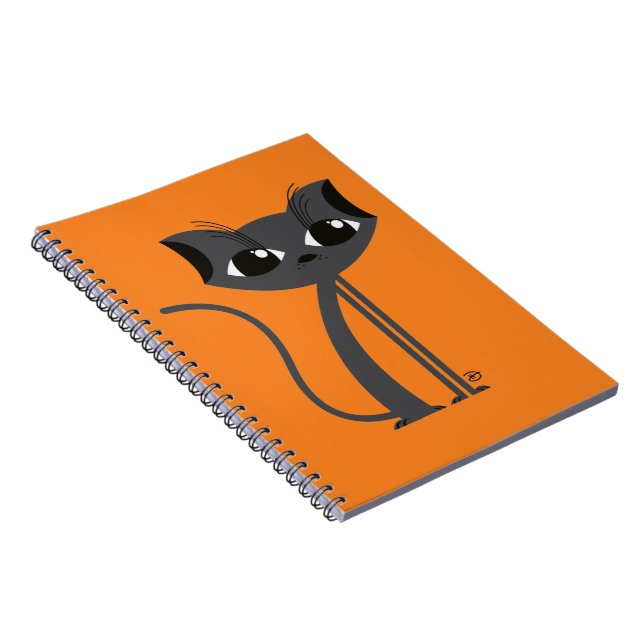 Spooky Cat - Notebook (Right Side)
