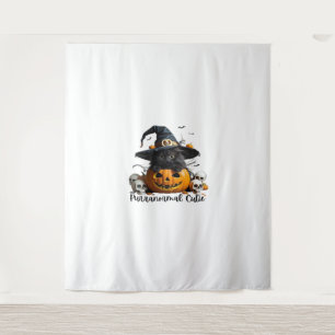 Spooky Cat Social Club PNG - Cute Kitten Classic T Tapestry