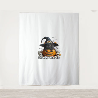 Spooky Cat Social Club PNG - Cute Kitten Classic T Tapestry