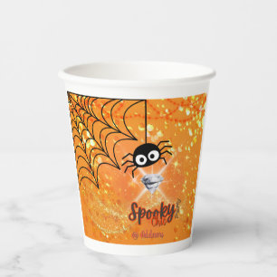 Spooky Chic Halloween Party Paper Cup