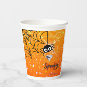 Spooky Chic Halloween Party Paper Cup