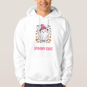 Spooky Chic Witch Ghost Hoodie