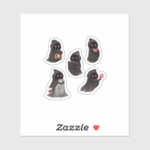 Spooky Cloaked Monster Halloween Room Decor