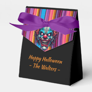 Spooky Clown Halloween Party Favour Box