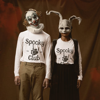 Spooky Club T-Shirts Perfect for Ghostly Gathering