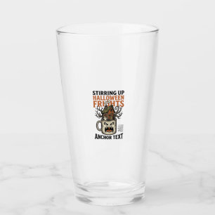 Spooky Coffee Halloween Haunted Mug Graphic Shirt_ Glass