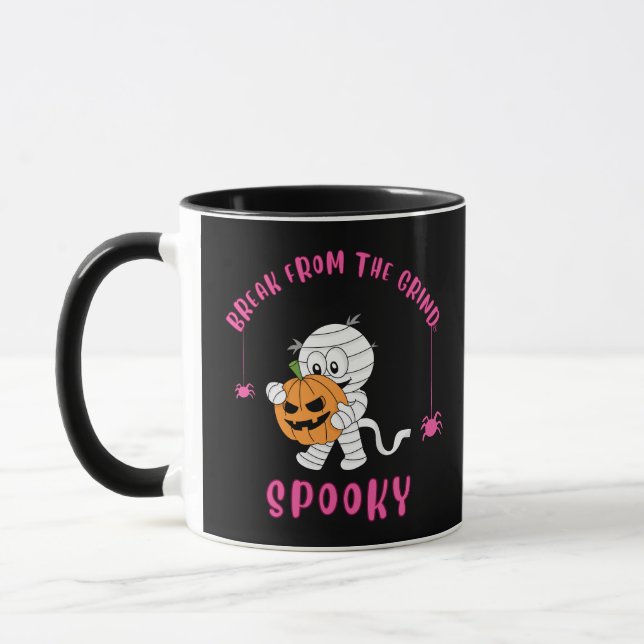 Spooky Coffee Mug (Left)