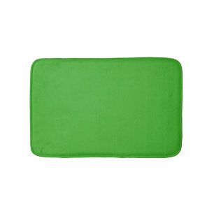 Spooky Colours - Bright Green Bath Mat