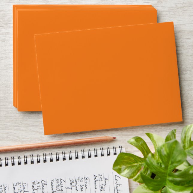 Spooky Colours - Orange Envelope (Stacked)