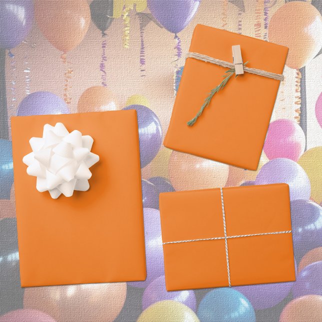 Spooky Colours - Orange Wrapping Paper Set (Creator Uploaded)