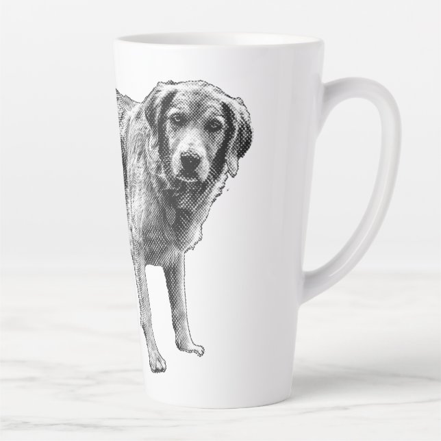 Spooky Comic Dog Mug (Right)