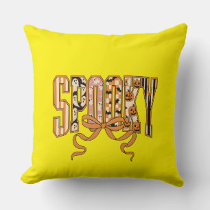 Spooky Coquette Halloween Aesthetic-66166 Cushion