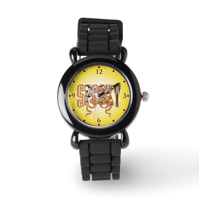 Spooky Coquette Halloween Aesthetic-66166 Watch (Front)