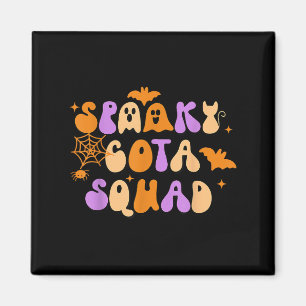 Spooky Cota Squad Certified Occupational Therapy H Magnet