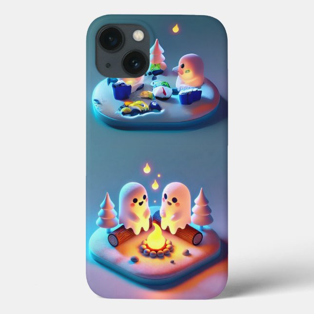Spooky Couple Phone Case (Back)