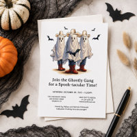 Spooky Cowboy Ghosts Western Halloween