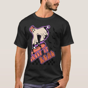 Spooky Creep it Real Vintage Ghost Halloween T-Shirt