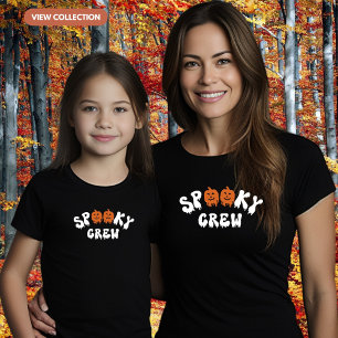 Spooky Crew Halloween Matching Family Women's T-Shirt