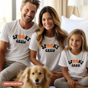 Spooky Crew Halloween Matching Family Women's T-Shirt
