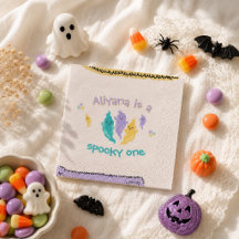 Spooky Cute Colourful Halloween Ghost Birthday