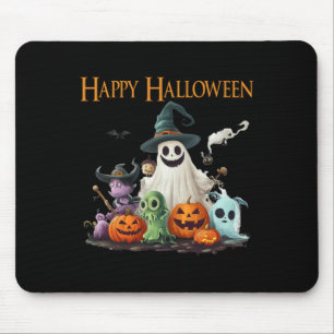 Spooky Cute Ghost Halloween Costume Happy Hallowee Mouse Mat