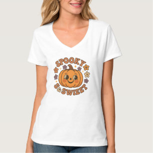 Spooky Cute Ghost – Halloween Pumpkin Lover T-Shir T-Shirt