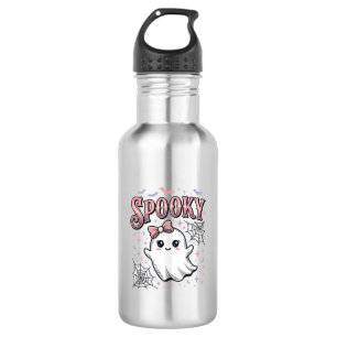Spooky Cute Ghost Vintage Halloween Shirt Design_1 532 Ml Water Bottle