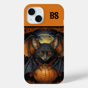 Spooky cute Halloween bat in Disguise iPhone 15 Case