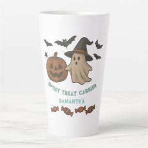 Spooky Cute Halloween – Boos, Bats & Treats -  Latte Mug