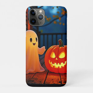 Spooky Cute Halloween Glow Design iPhone 11 Pro Case