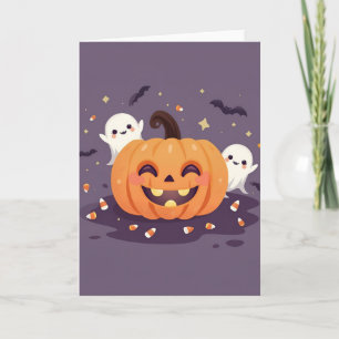 Spooky Cute Halloween Party Greeting Card – 5x7