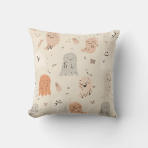 Spooky Cute Halloween Throw Pillow. Cushion
