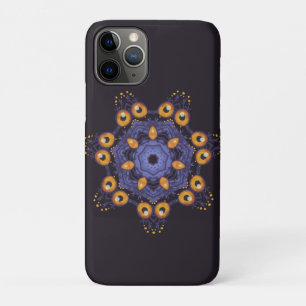 Spooky Cute Mandala Monster Art Halloween Creature iPhone 11 Pro Case