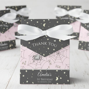 Spooky Cute Pink Bats Halloween Favour Box