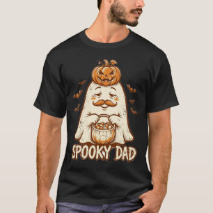 Spooky Dad Funny Halloween T-Shirt