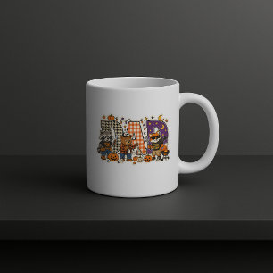 Spooky Dad Letter Block  Coffee Mug