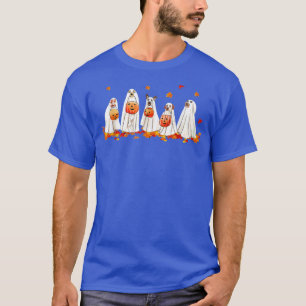 Spooky Dog Crew Ghost Costume Fall Trick or Treat T-Shirt