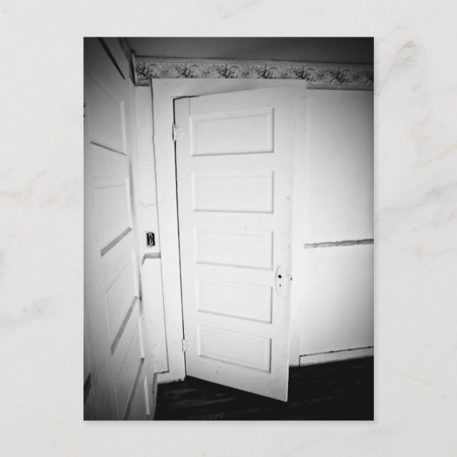 Spooky Door Postcard (Front)