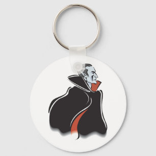 spooky dracula vampire key ring