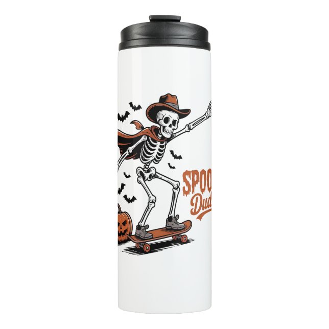 Spooky Dude Spooky Season Thermal Tumbler (Front)